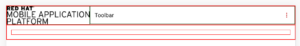 Toolbar