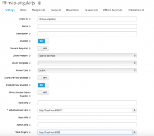 AngularJS Client
