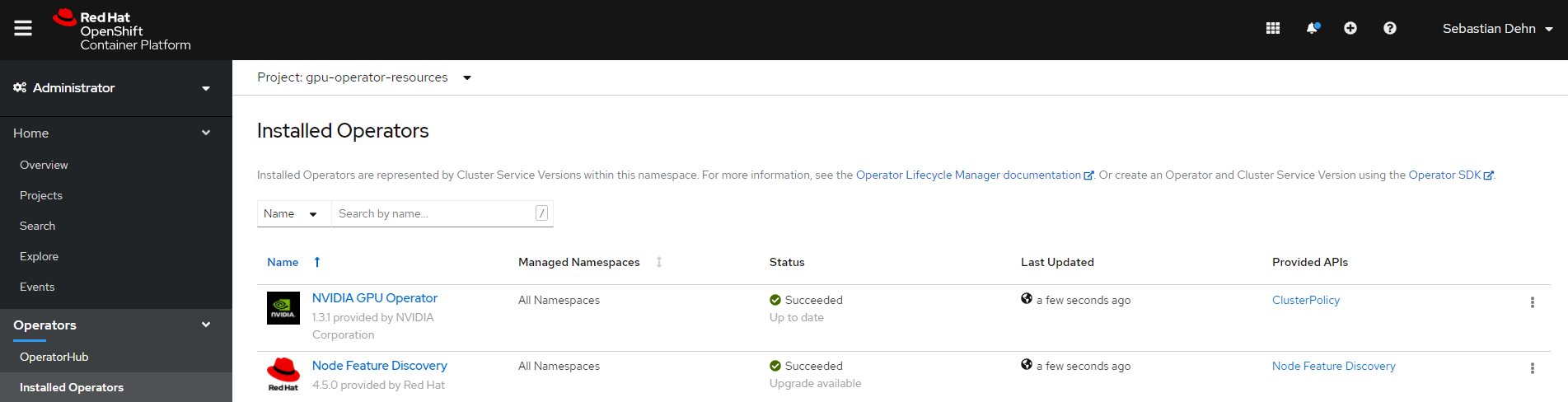 How to install NVIDIA GPU Operator in OpenShift 4 – Open Sourcerers