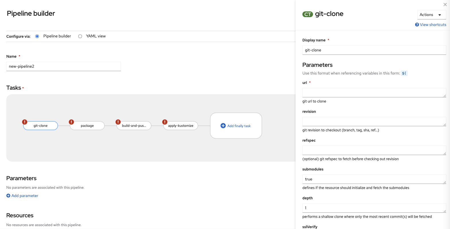 Image 5: Pipeline Builder
