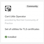 cert-utils Operator